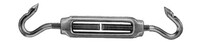 #22 10 - 24 TURNBUCKLE.MID.ALUM.HOOK&HOOK